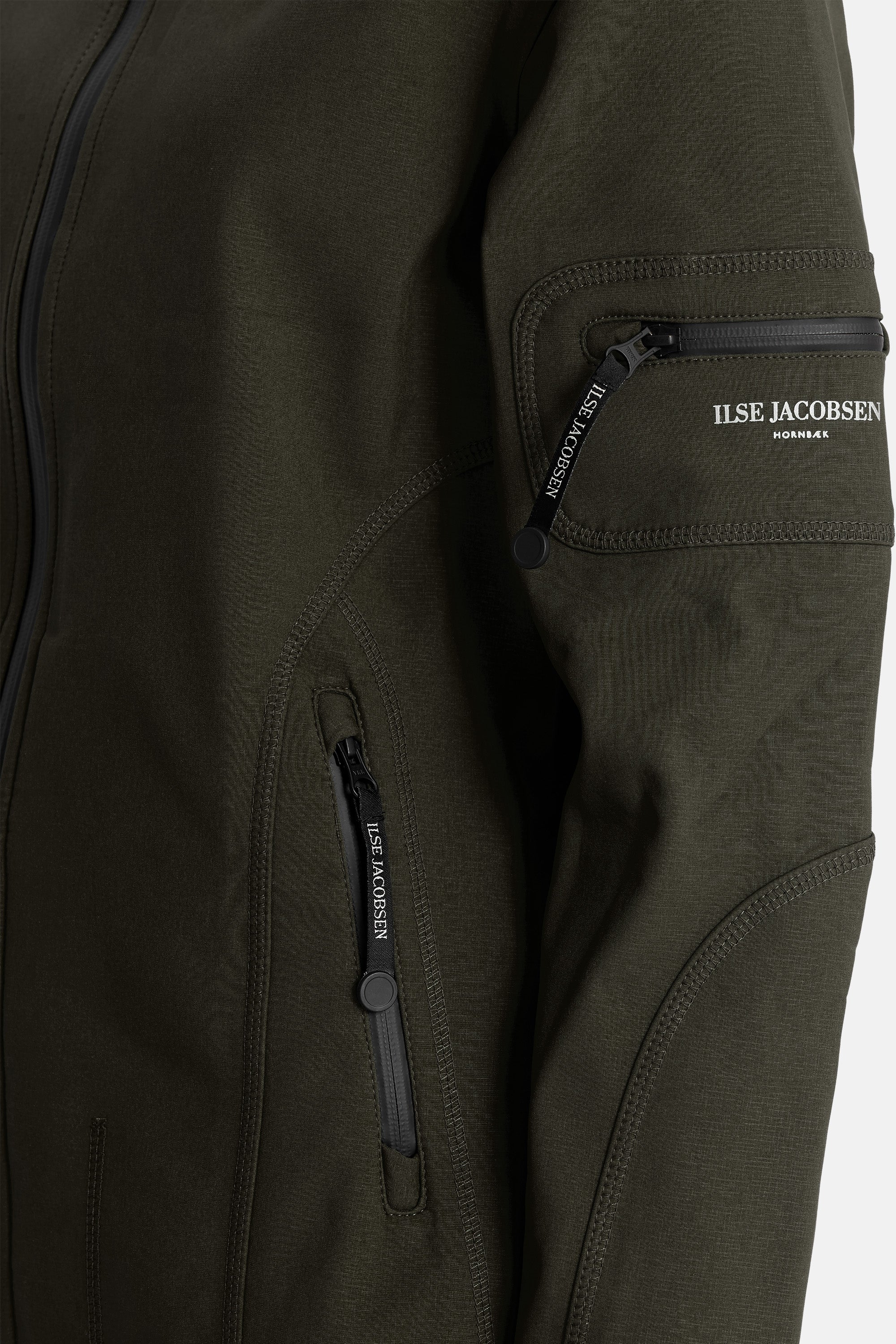 Ilse Jacobsen Hornbæk Rain Raincoat Raincoat 410 Army